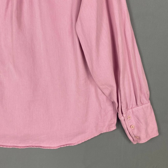 J. Crew Point Sur Button Up Shirt Purple Twill - Picture 8 of 12